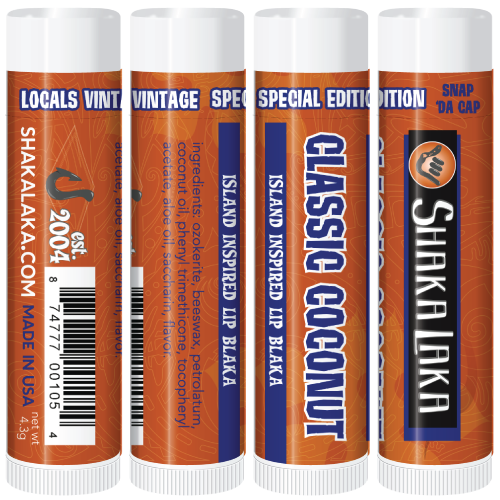 Classic Coconut Flavah Lip Blaka (4pk) Locals Vintage SE